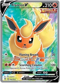 Flareon V #169 from Evolving Skies