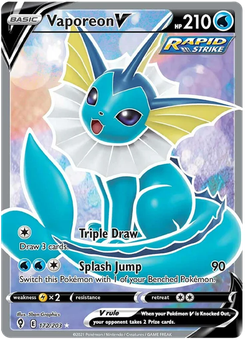 Vaporeon V #172 from Evolving Skies