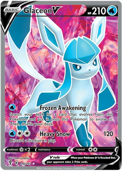 Glaceon V #174 from Evolving Skies