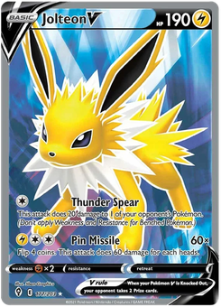 Jolteon V #177 from Evolving Skies