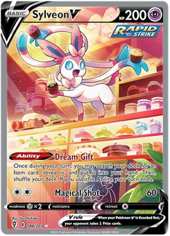 Sylveon V #184 from Evolving Skies