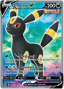 Umbreon V #188 from Evolving Skies