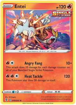 Entei #19 from Evolving Skies
