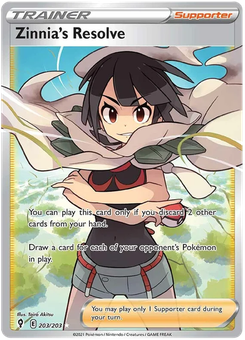 Zinnia's Resolve #203 from Evolving Skies