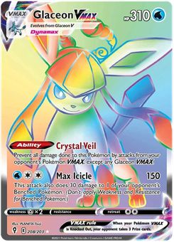 Glaceon VMAX #208 from Evolving Skies