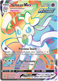 Sylveon VMAX #211 from Evolving Skies
