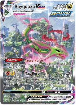 Rayquaza VMAX #218 from Evolving Skies