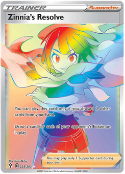 Zinnia's Resolve #225 from Evolving Skies