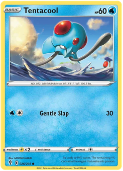 Tentacool #26 from Evolving Skies
