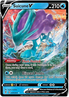 Suicune V #31 from Evolving Skies