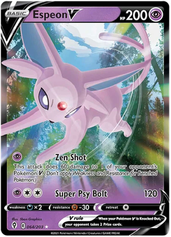 Espeon V #64 from Evolving Skies