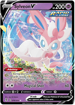 Sylveon V #74 from Evolving Skies