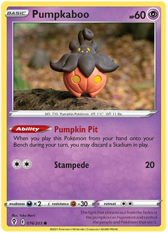 Pumpkaboo #76 from Evolving Skies