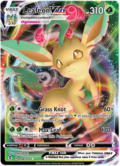 Leafeon VMAX #8 from Evolving Skies