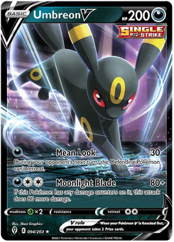 Umbreon V #94 from Evolving Skies