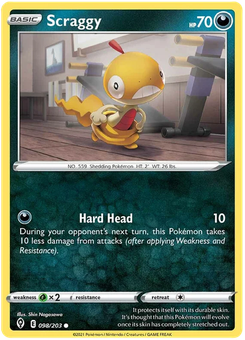 Scraggy #98 from Evolving Skies