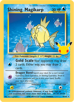 Shining Magikarp #35 from Celebrations