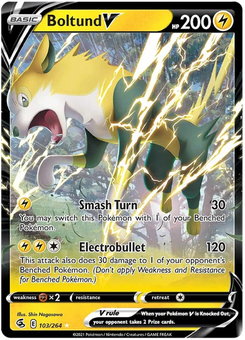 Boltund V #103 from Fusion Strike
