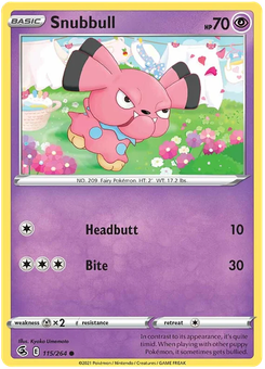 Snubbull #115 from Fusion Strike