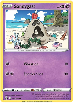 Sandygast #125 from Fusion Strike