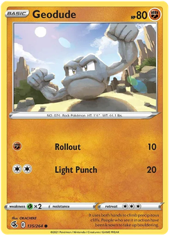 Geodude #135 by Okacheke