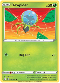Dewpider #19 from Fusion Strike