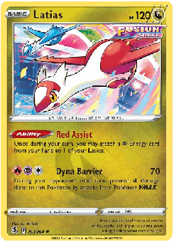 Latias #193 from Fusion Strike