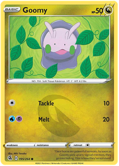 Goomy #195 from Fusion Strike