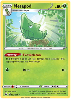 Metapod #2 from Fusion Strike