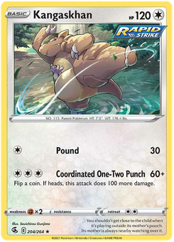 Kangaskhan #204 from Fusion Strike