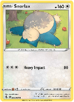 Snorlax #206 from Fusion Strike