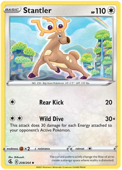Stantler #208 from Fusion Strike
