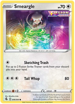 Smeargle #209 from Fusion Strike