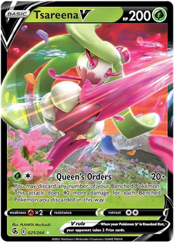 Tsareena V #21 from Fusion Strike