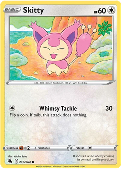 Skitty #210 from Fusion Strike