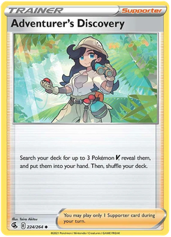 Adventurer's Discovery #224 from Fusion Strike