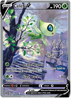 Celebi V #245 from Fusion Strike