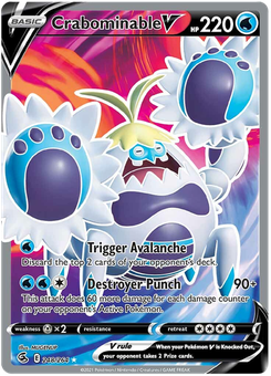 Crabominable V #248 from Fusion Strike