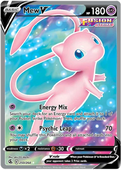 Mew V #250 from Fusion Strike