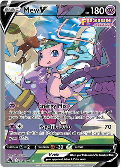 Mew V #251 from Fusion Strike