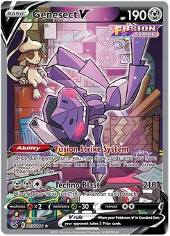 Genesect V #255 from Fusion Strike