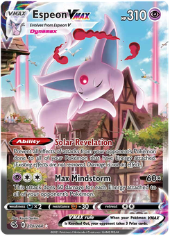 Espeon VMAX #270 from Fusion Strike