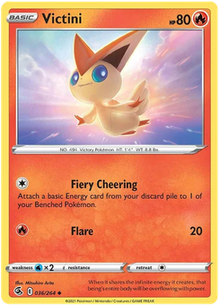 Victini #36 from Fusion Strike