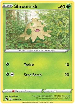 Shroomish #4 from Fusion Strike