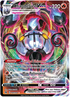 Chandelure VMAX #40 from Fusion Strike