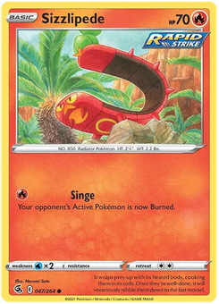 Sizzlipede #47 from Fusion Strike