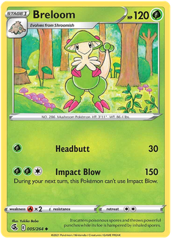 Breloom #5 from Fusion Strike