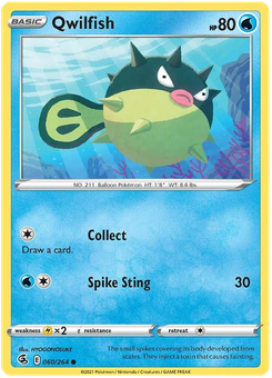 Qwilfish #60 from Fusion Strike