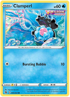 Clamperl #65 from Fusion Strike