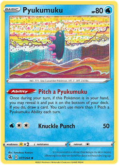 Pyukumuku #77 from Fusion Strike